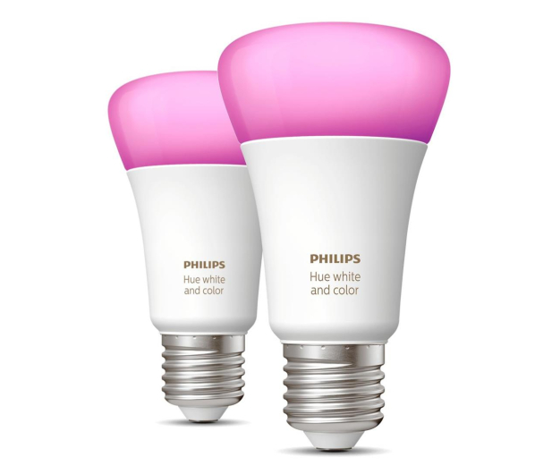 Philips Hue White and color ambiance Żarówka 2xE27 800lm - 436028 - zdjęcie